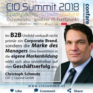 CIO Summit Christoph Schmutz