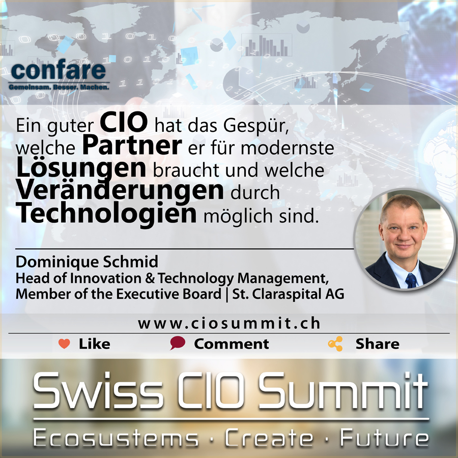 Swiss CIO Summit Schmid