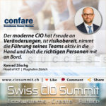 Swiss CIO Konrad Zöschg