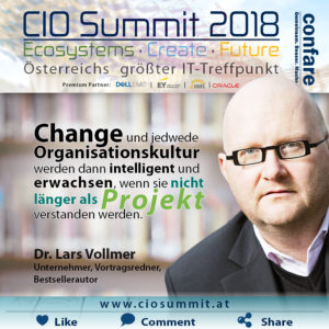 CIO Summit - Vollmer - Change bleibt kein Projekt