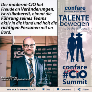 Swiss CIO Summit - Konrad Zöschg