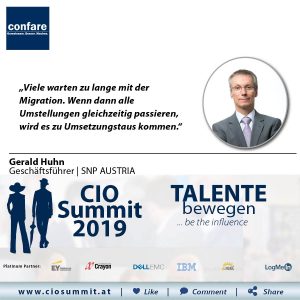 Meme CIO Summit 2019 - Gerald Huhn 1