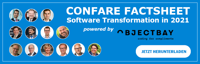 Confare Factsheet Software Transformation 2021