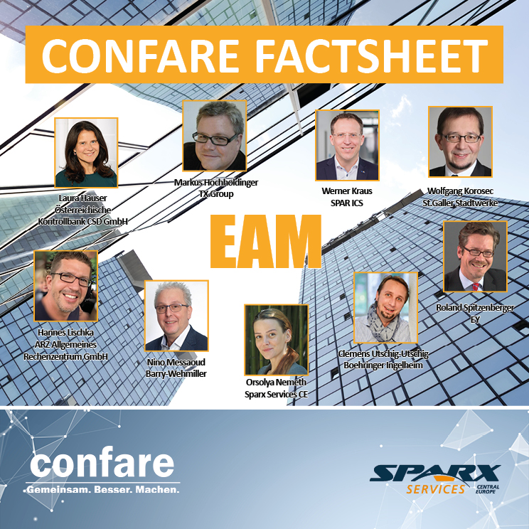 Confare Factsheet: EAM powered by Sparx Services CE